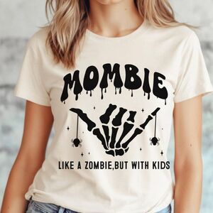 Mombie.  Halloween shirt. Mom shirt